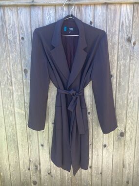 Cool brown relaxed blazer